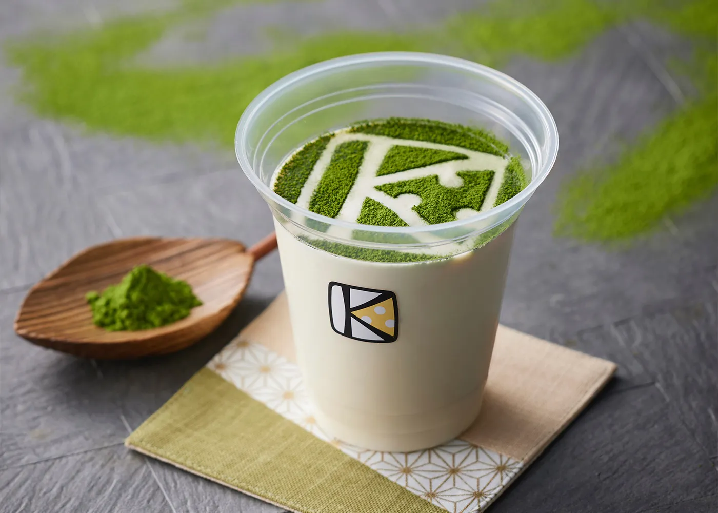 飲むチーズケーキ（河越抹茶トッピング）