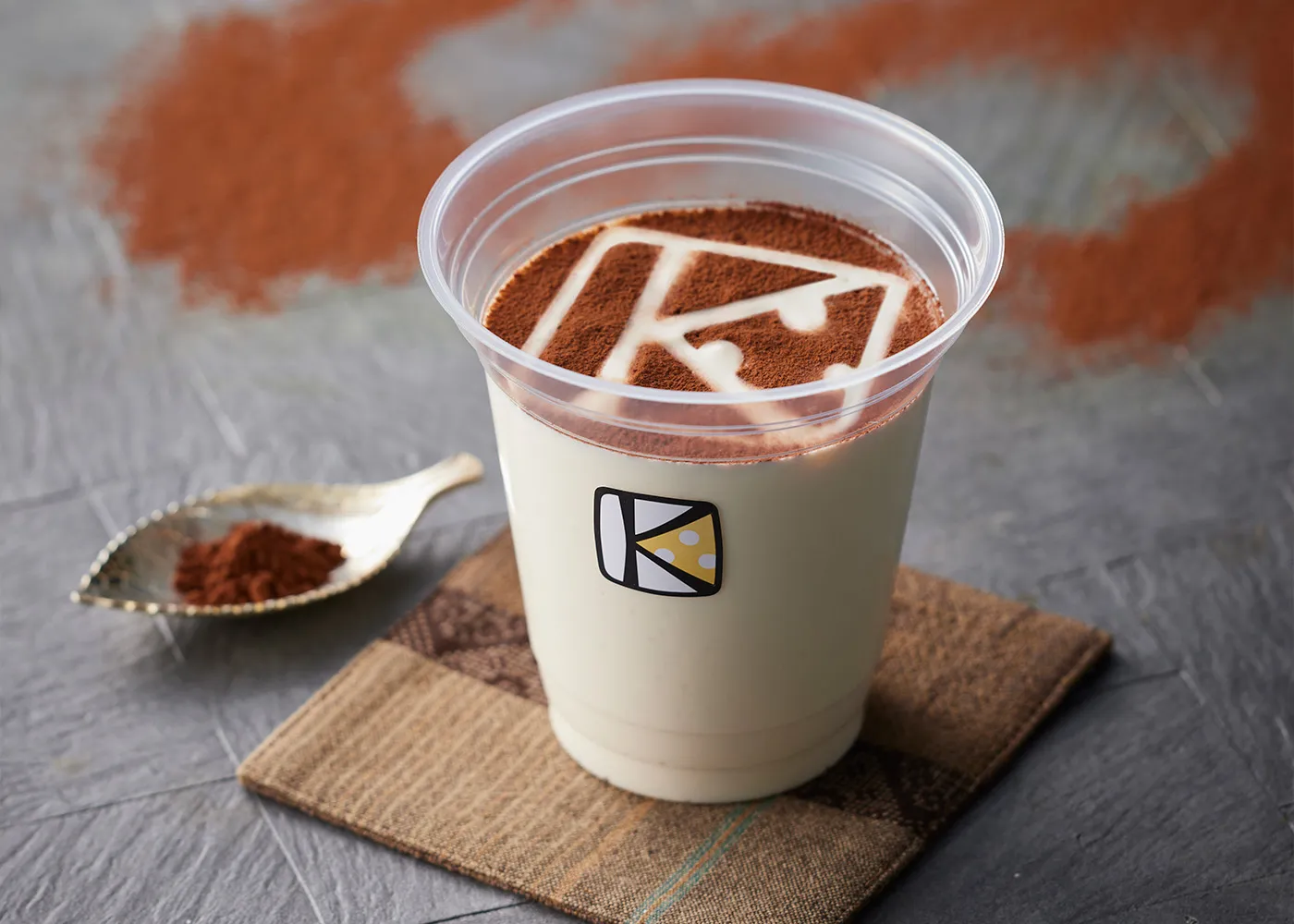 飲むチーズケーキ（ココアトッピング）